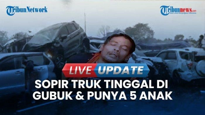VIDEO Kisah Pilu Sopir Truk Pemicu Kecelakaan di Cipularang: Jerit Hati Sang Istri Soal Nasib Anak