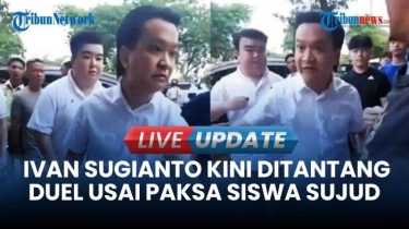 VIDEO Tak Ada Damai! Ivan Sugianto yang Paksa Siswa Sujud & Menggonggong, Kini Hadapi Tantangan Duel