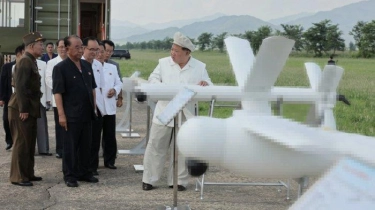 Gertak Barat, Kim Jong Un Beri Titah Militer Korut untuk Genjot Produksi Drone Bunuh Diri