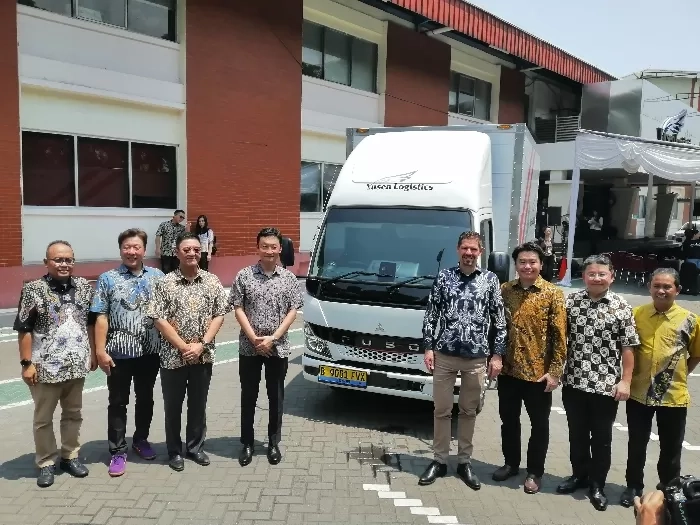 Fuso eCanter Sudah Dilirik Lima Perusahaan yang akan Meminang untuk Operasional