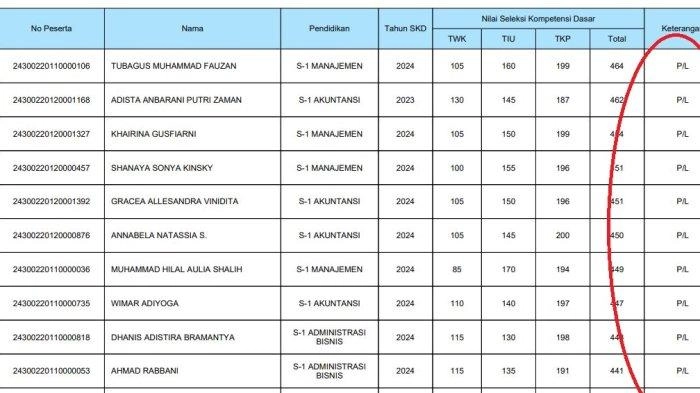 Hasil SKD CPNS 2024 Diumumkan, Ini Tanda Peserta Dinyatakan Lolos dan Ikut SKB