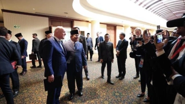 Usai Pertemuan Bilateral di Peru, Prabowo Subianto dan PM Selandia Baru Sapa Wartawan Bersama