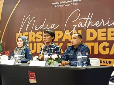 Digelar Malam Ini, Debat Terakhir Pilgub Jatim Bahas Infrastruktur dan Lingkungan Hidup