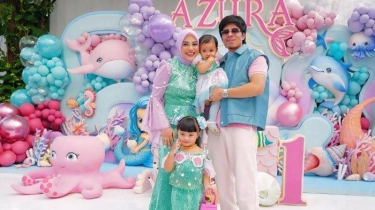 Eskpresi Azura Anak Kedua Aurel Hermansyah &Atta Halilintar Saat Pesta Ulang Tahun Dirayakan Meriah