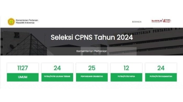 Link Pengumuman Hasil SKD CPNS Kementan 2024, Cek Nama 2.476 Peserta Berhak Ikut SKB