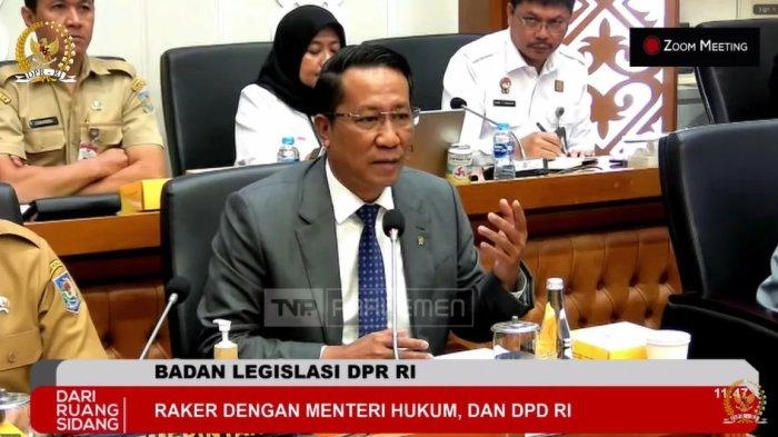Menteri Hukum Umumkan RUU Perampasan Aset Masuk Usulan Prolegnas