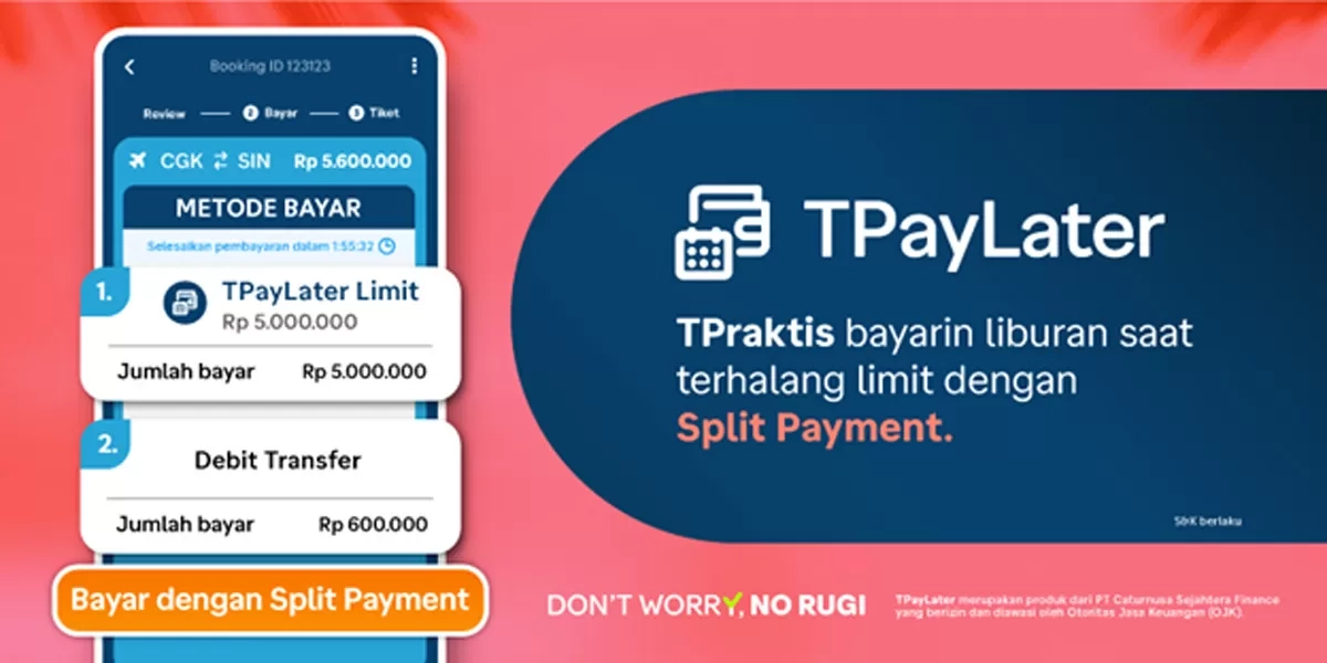 Cara Gunakan Fitur Pesan Hotel dengan Cicilan di TPayLater