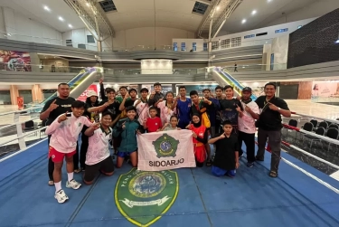 Konsistensi Jadi Kunci Kontingen Sidoarjo Sapu Bersih Kejurnas Tarung Bebas Indonesia 2024