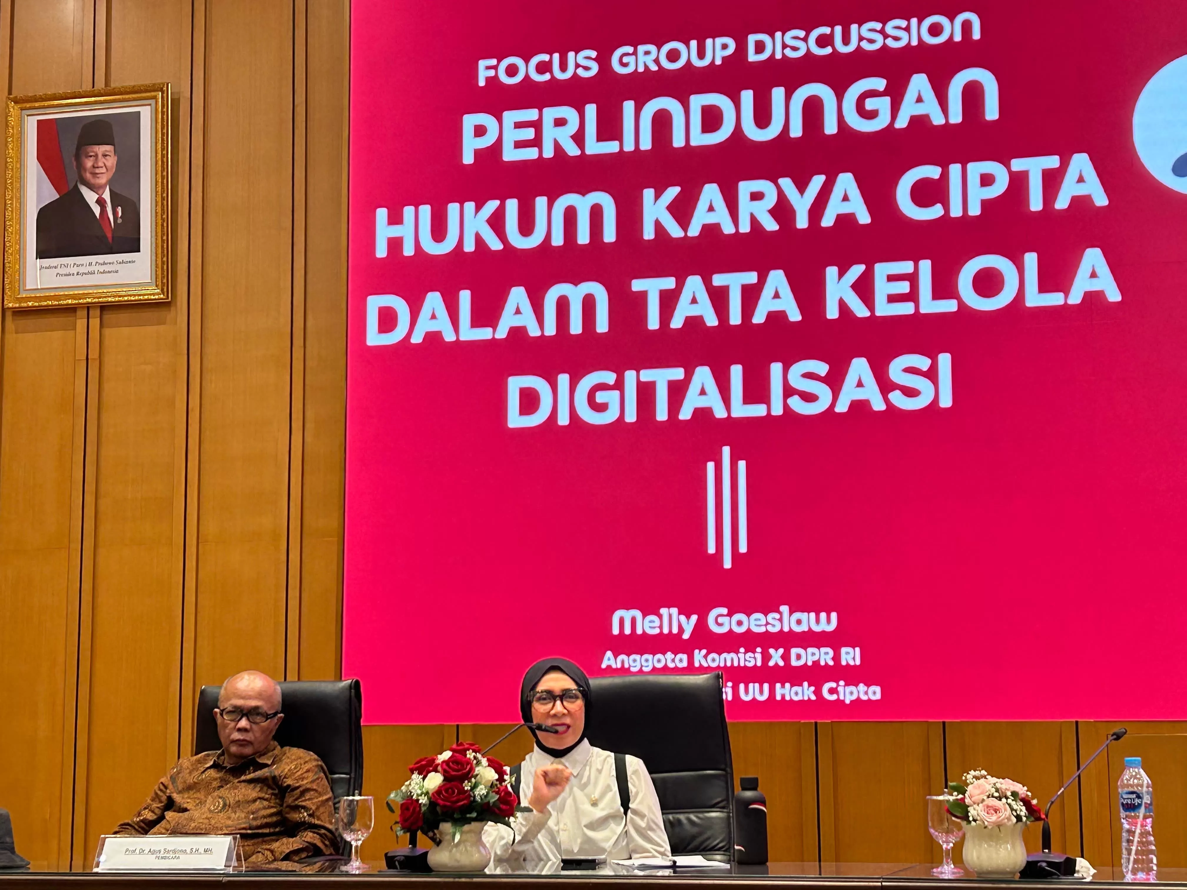 Melly Goeslaw Sebut Revisi UU Hak Cipta Solusi Hadapi Kemajuan Platform Digital