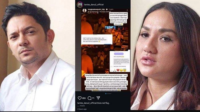 Andrew Andika Diduga Mabuk Bareng Sosok Ini, Tengku Dewi Bongkar Identitas,  Ani-ani yang Tertangkap