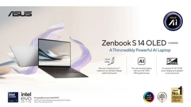 ASUS Zenbook S 14 OLED, Laptop Tipis Premium Pertama dengan Intel Core Ultra Series 2