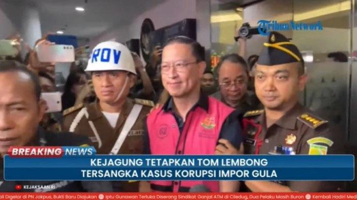 Kejagung Ungkap Penetapan Tersangka Tom Lembong Sudah Berdasarkan Alat Bukti