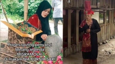 Sosok Misramolai, Dihujat Usai Nyanyi Sekaligus Syuting Klip di Makam Nia Gadis Penjual Gorengan