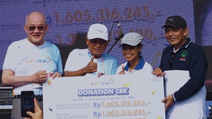 Ajang Lari Bayrun for Charity 2024, Pelari Diajak Peduli Peningkatan Sanitasi Air Bersih