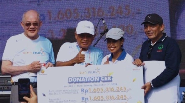Ajang Lari Bayrun for Charity 2024, Pelari Diajak Peduli Peningkatan Sanitasi Air Bersih