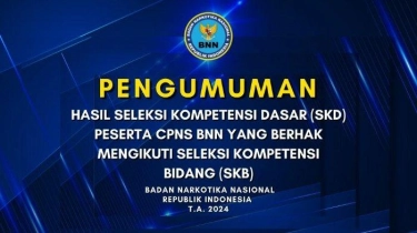 Jadwal dan Lokasi SKB Non-CAT CPNS BNN 2024, Ada 3 Jenis Ujian