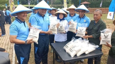 KSAU Tanam Padi di Lanud Halim Perdanakusuma
