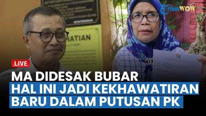 LIVE Kekecewaan Titin Terhadap Mahkamah Agung Terkuak, Muncul Desakan Segera Putuskan PK Kasus Vina