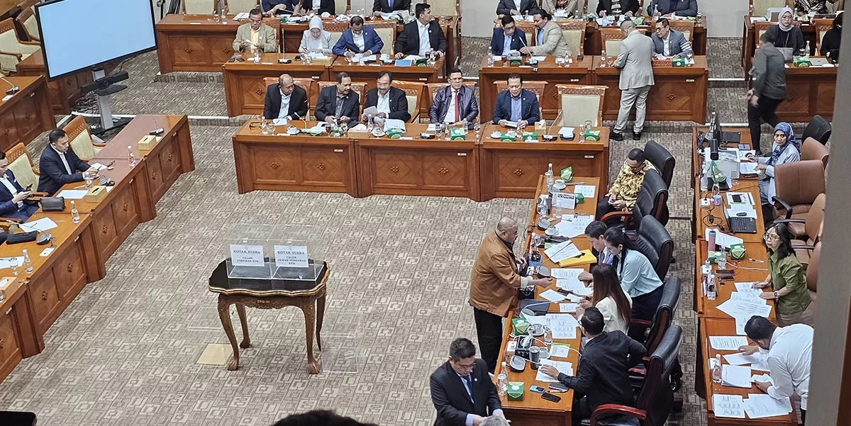 Komisi III DPR Gelar Voting Tentukan 5 Capim dan Dewas KPK Periode 2024-2029