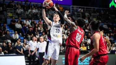 Hasil Kualifikasi FIBA Asia Cup 2025: Timnas Basket Indonesia Dibungkam Korea, Garuda Tenggelam