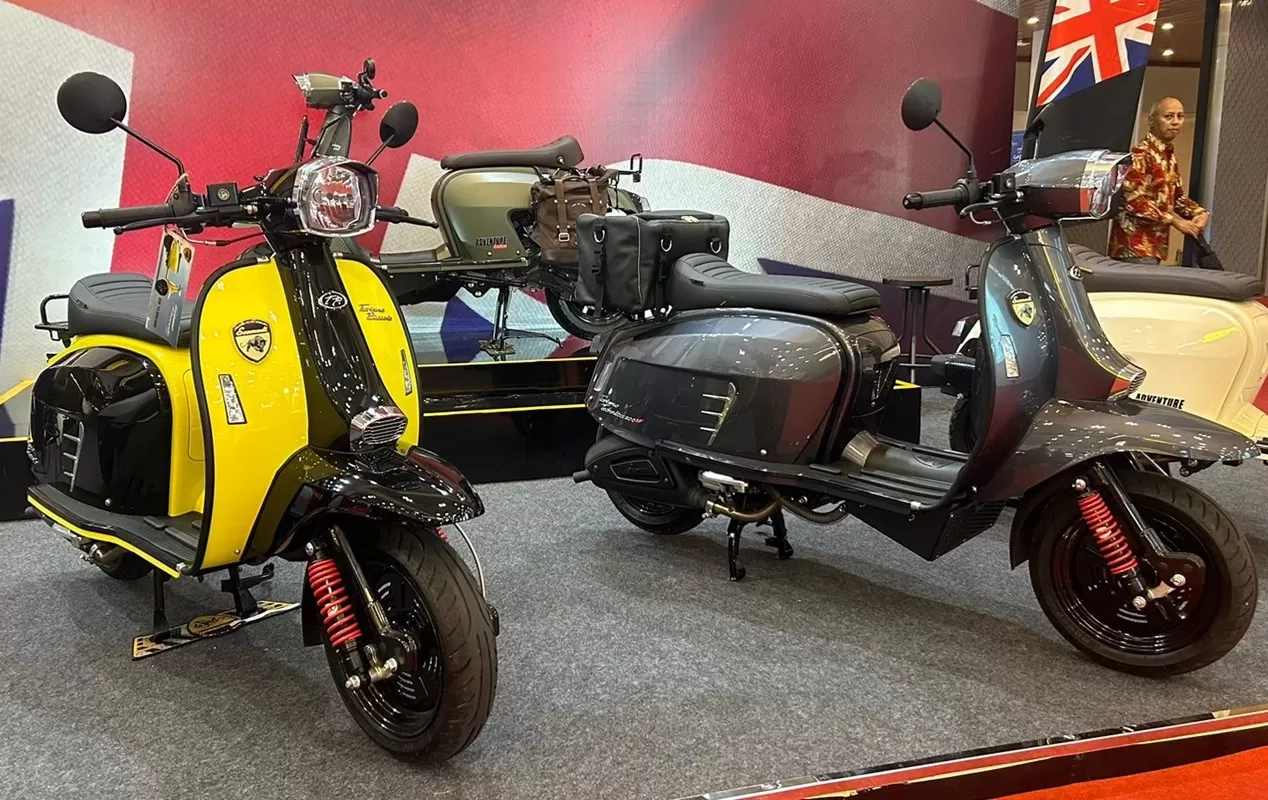 Perdana Ikut GJAW 2024, Scomadi Boyong 12 Skuter Matic Sekaligus