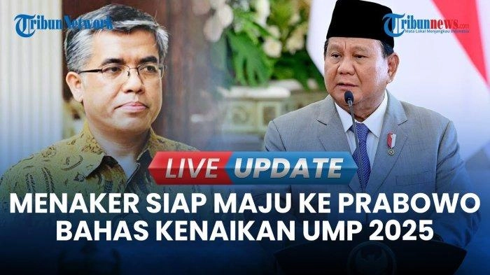 VIDEO Penetapan UMP 2025 Mundur: Menteri Ketenagakerjaan Menanti Arahan Presiden Prabowo