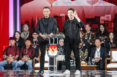 Meski Sederhana, Dharma Pongrekun-Kun Wardana Tetap Gelar Kampanye Akbar di Hari Terakhir Masa Kampanye