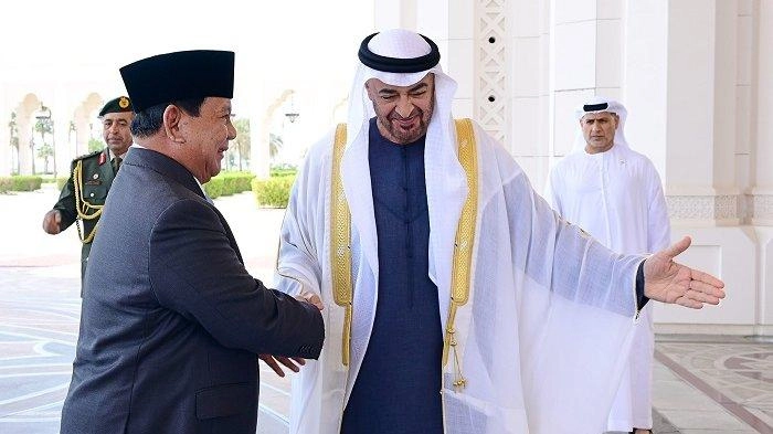 Prabowo Tiba di Uni Emirat Arab, Disambut oleh MBZ, Dentuman Meriam hingga Pasukan Berkuda
