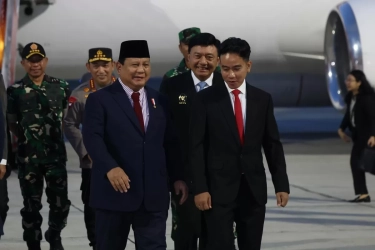 Prabowo Tiba di Tanah Air Usai Kunjungan Kerja ke Enam Negara