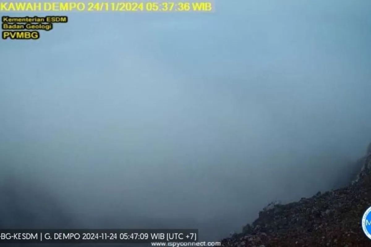 PVMBG: Masih Ada Kabut Tipis Pasca Erupsi Gunung Dempo