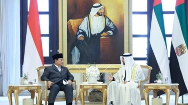 Bertemu MBZ, Prabowo Sampaikan Terima Kasih Atas Inisiatif UEA Libatkan RI Misi Kemanusiaan Gaza