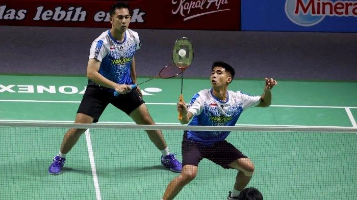 Hasil Final China Masters 2024: Full Tekanan, Sabar/Reza Takluk dari Jin/Seo 2 Gim Langsung