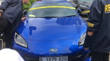 Penampakan Mobil Sport Subaru BRZ Milik Oknum Pegawai Komdigi, Disita Polisi Terkait Judi Online