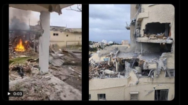 Serangan Roket Hizbullah Guncang Galilea, Tel Aviv, Haifa, Nahariya, dan Petah Tikvah
