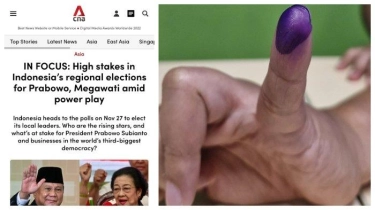 Media Asing Soroti Peran Prabowo, Megawati, dan Jokowi dalam Pilkada 2024