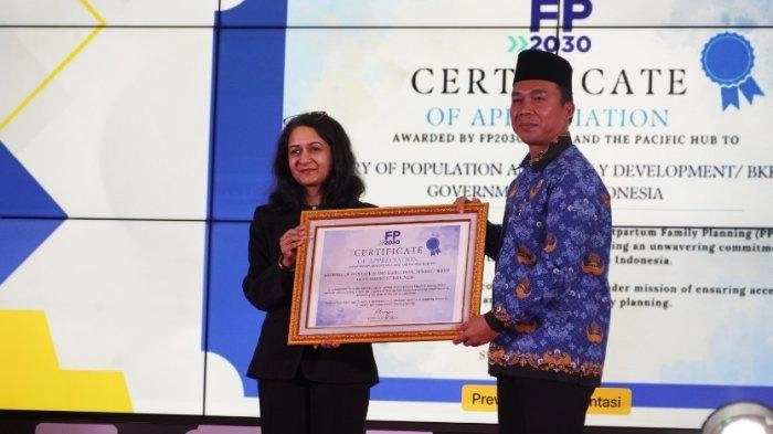 Program KB Pascapersalinan Tertinggi Se-Asia Pasifik BKKBN Raih Penghargaan Internasional