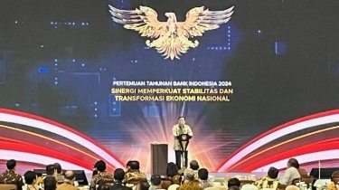 Seloroh Prabowo di Acara Tahunan Bank Indonesia, Sebut Panglima TNI Berpenampilan Seperti Bankir