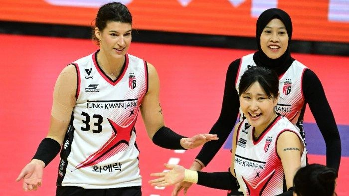 Label Media Korea untuk Megawati dan Bukilic, Red Sparks Temukan Kunci Kebangkitan