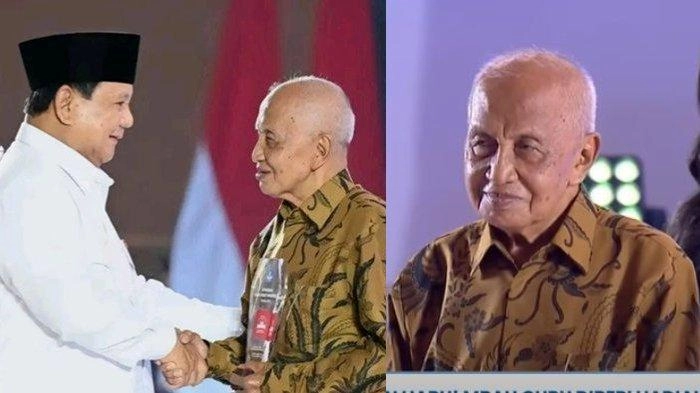 Profil Mbah Melan, Mbah Guru Matematika Viral di TikTok Kini Dapat Penghargaan dari Presiden Prabowo