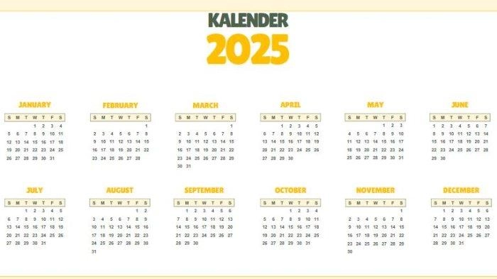 Kalender Libur Nasional Tahun 2025, Lengkap dengan Daftar Cuti Bersama