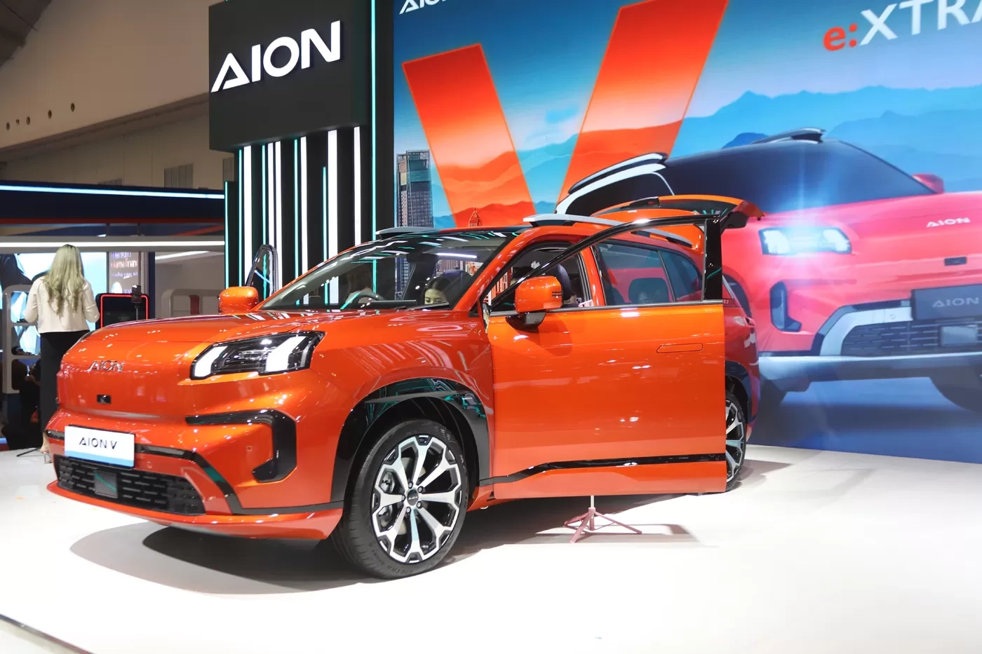 Aion V Paling Banyak Koleksi SPK , Target di GJAW 2024 Jauh Terlampaui
