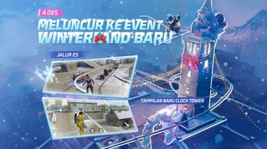 Mengulik Update FF Winterland, Hujan Salju Warnai Pertempuran Free Fire di Bulan Desember