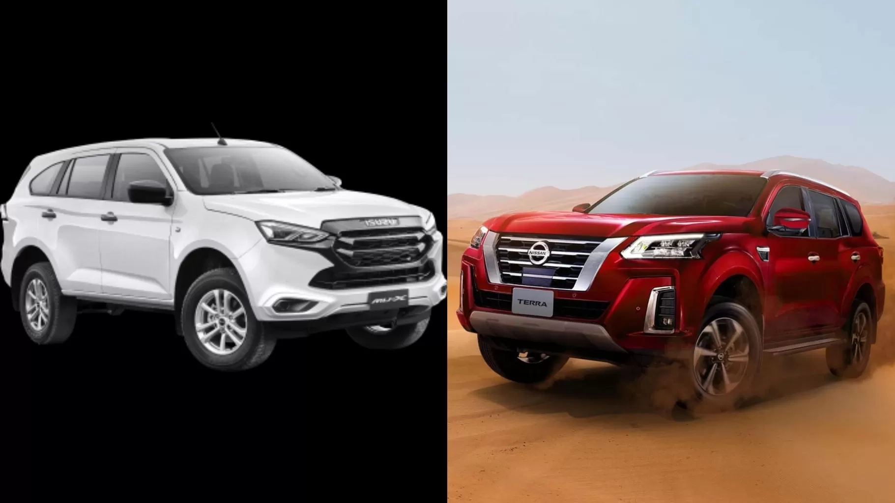 Bagi Pecinta Mobil SUV, Bandingkan Ketangguhan Nissan Terra dan Isuzu Mux