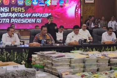 Polri Ungkap 3.608 Kasus Narkoba dalam Sebulan, Barang Bukti Lebih dari 3 Ton