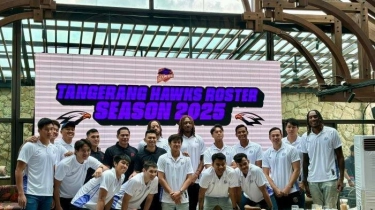 Ada Jarred Shaw sampai Biboy, Berikut Daftar Pemain Tangerang Hawks untuk IBL 2025