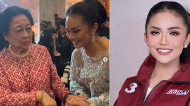 Belum Berhasil  di Pilkada Kota Batu, Krisdayanti Cium Tangan Megawati : Ibu Maaf