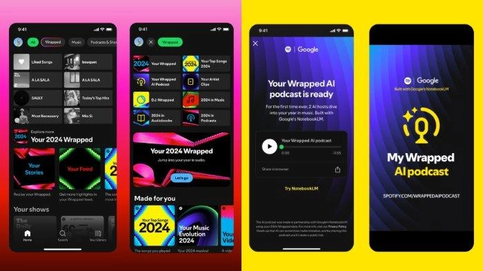 Cara Melihat Spotify Wrapped 2024, Saatnya Nostalgia Lagu dan Podcast Selama 1 Tahun