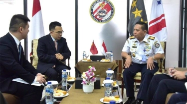 Kabakamla Laksdya TNI Irvansyah dan Pimpinan Coast Guard China Bahas Situasi Laut Natuna Utara