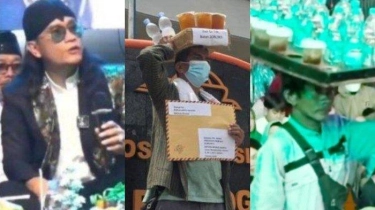 Desak Gus Miftah Dicopot, Aktivis Sosial di Yogya Gelar Teatrikal Jualan Es Teh dan Surati Prabowo