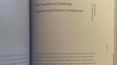 Geluti Bidang Sosial dan Kemanusiaan, Srikandi Indonesia Masuk Edisi Khusus Media Korea
